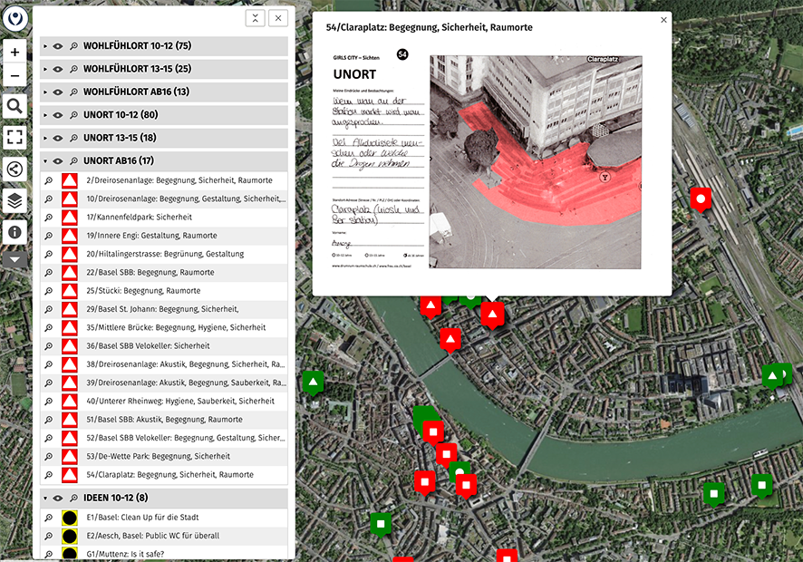 GIRLS CITY MAP – Unorte